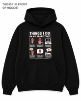 BDG Graphic Hoodie -Kenworth spare time - Built Different Goods