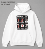 BDG Graphic Hoodie -Kenworth spare time - Built Different Goods