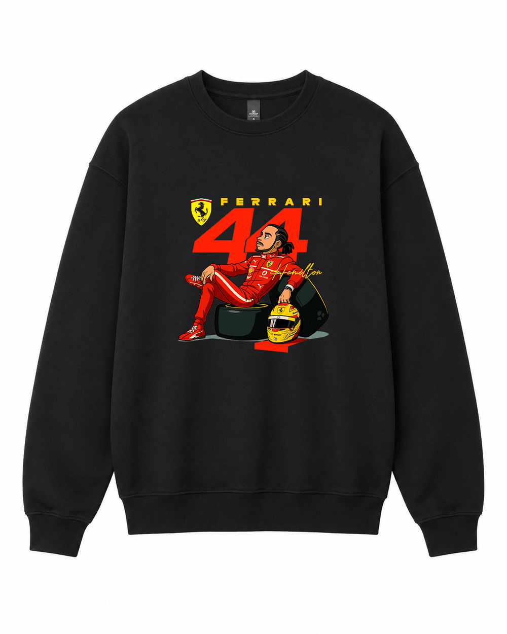 Lewis Art Graphic Crewneck Sweatshirt - Built Different Goods