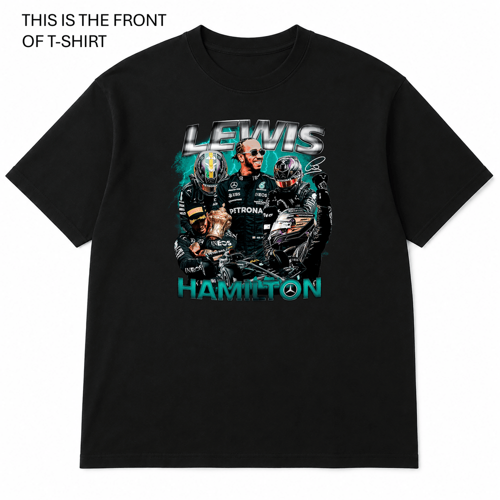 BDG Graphic T-Shirt - Lewis Hamilton - Built Different Goods