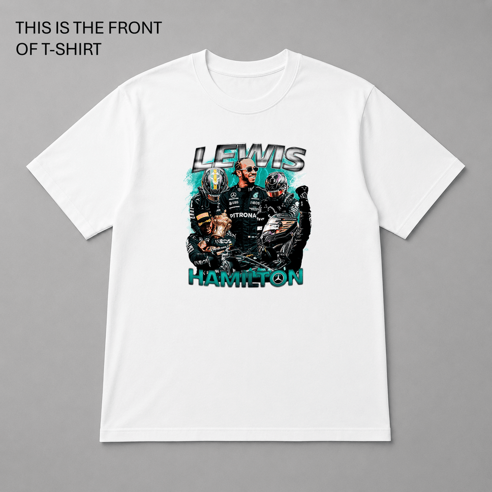 BDG Graphic T-Shirt - Lewis Hamilton - Built Different Goods