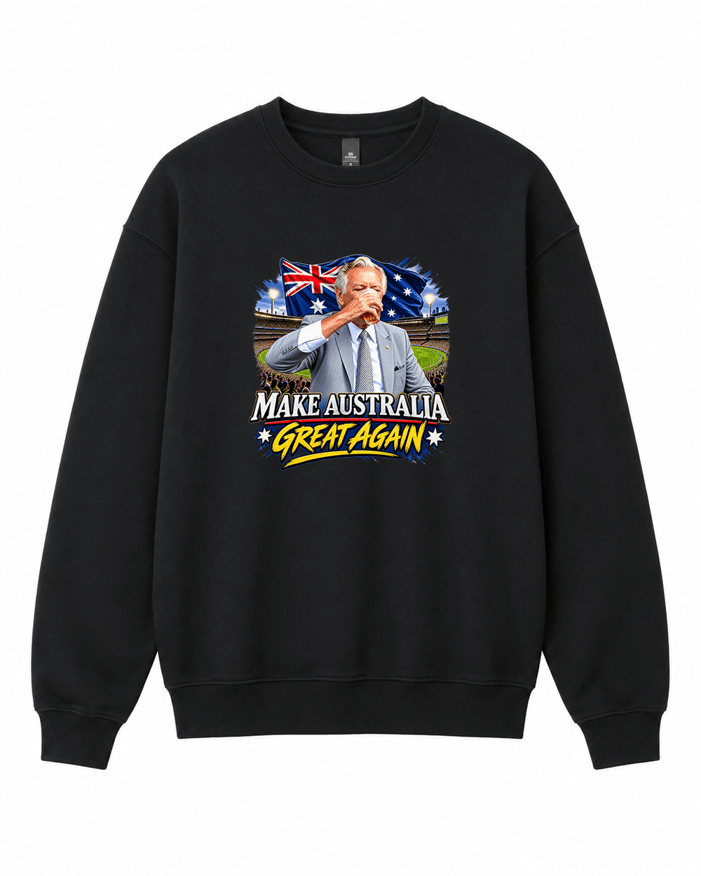 Make Australia Great Again Crewneck Sweatshirt - Built Different Goods
