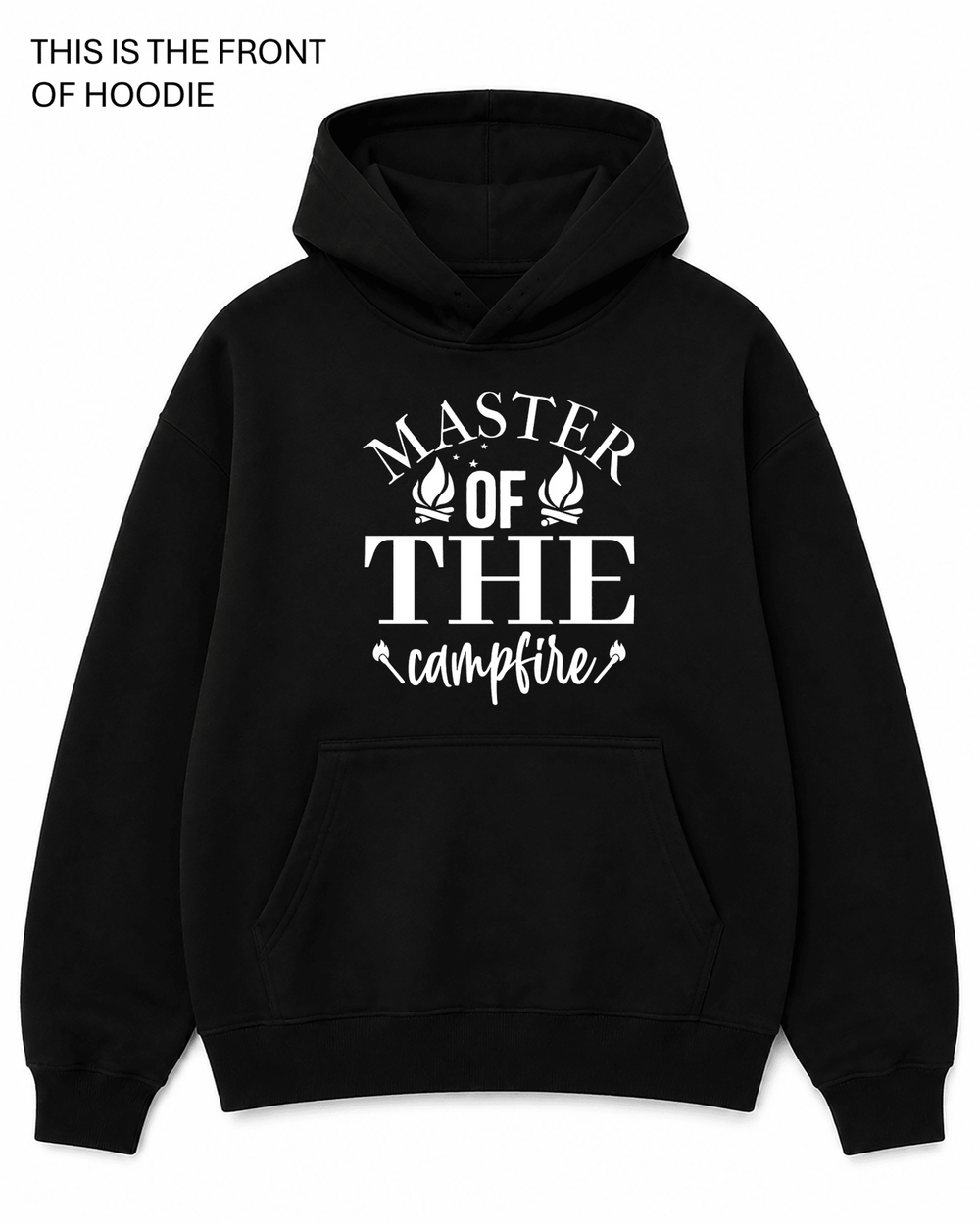 BDG Graphic Hoodie - Master of the Campfire - Built Different Goods