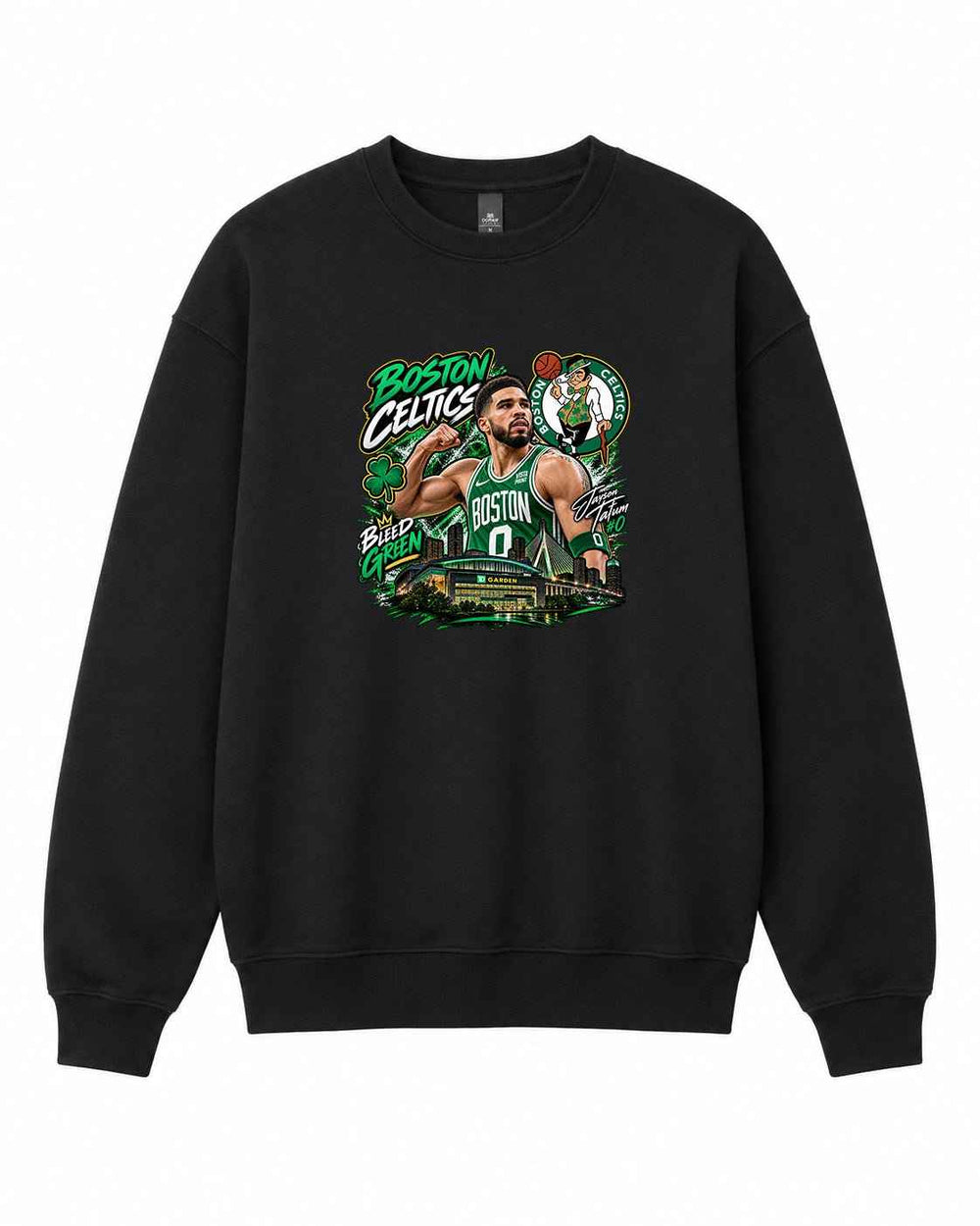 NBA Boston Celtics Graphic Crewneck Sweatshirt