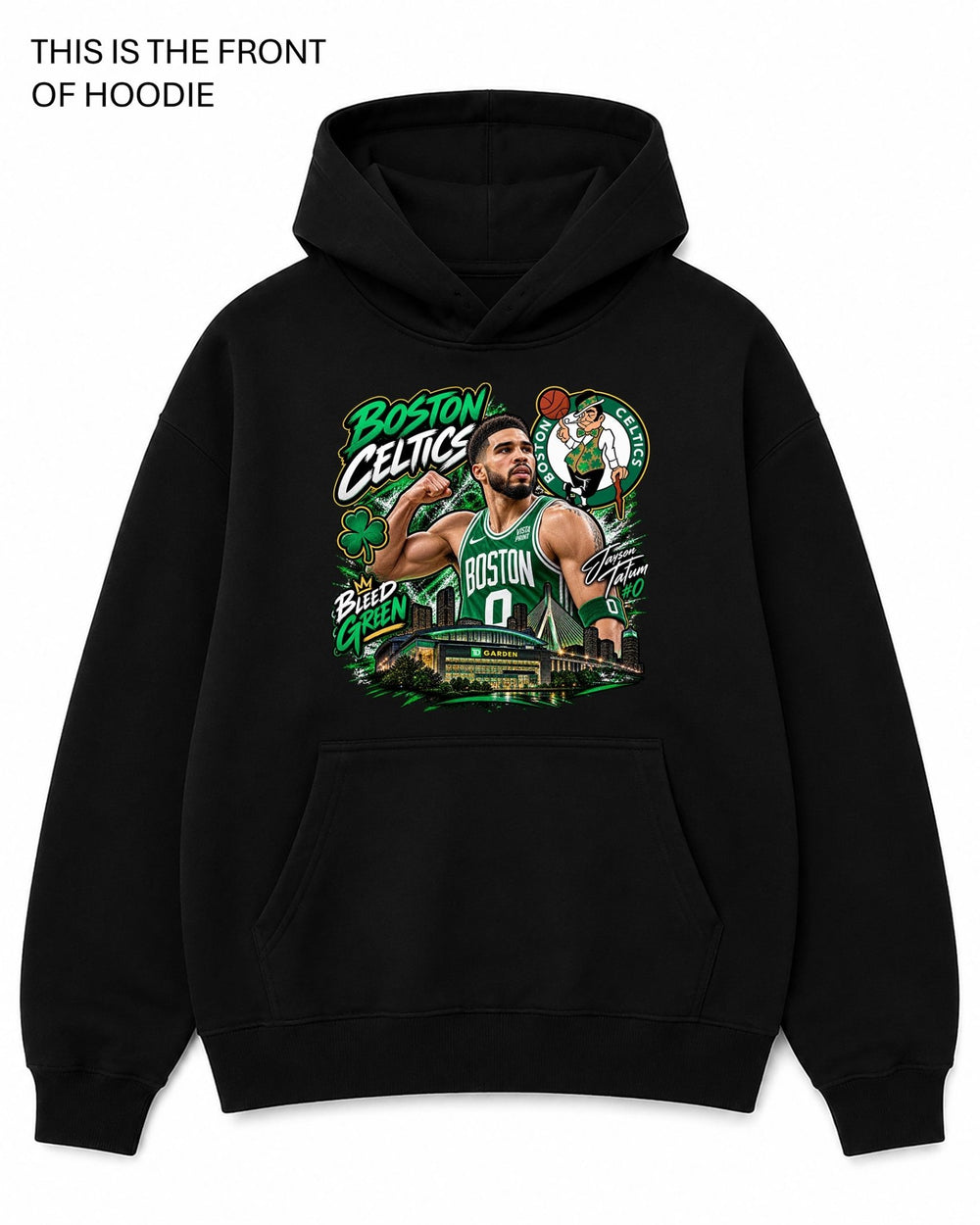 NBA Boston Celtics Graphic Hoodie - Built Different Goods