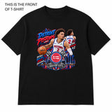 NBA Detroit Pistons Graphic T-Shirt - Built Different Goods
