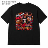 NBA Miami Heat Graphic T-Shirt - Built Different Goods