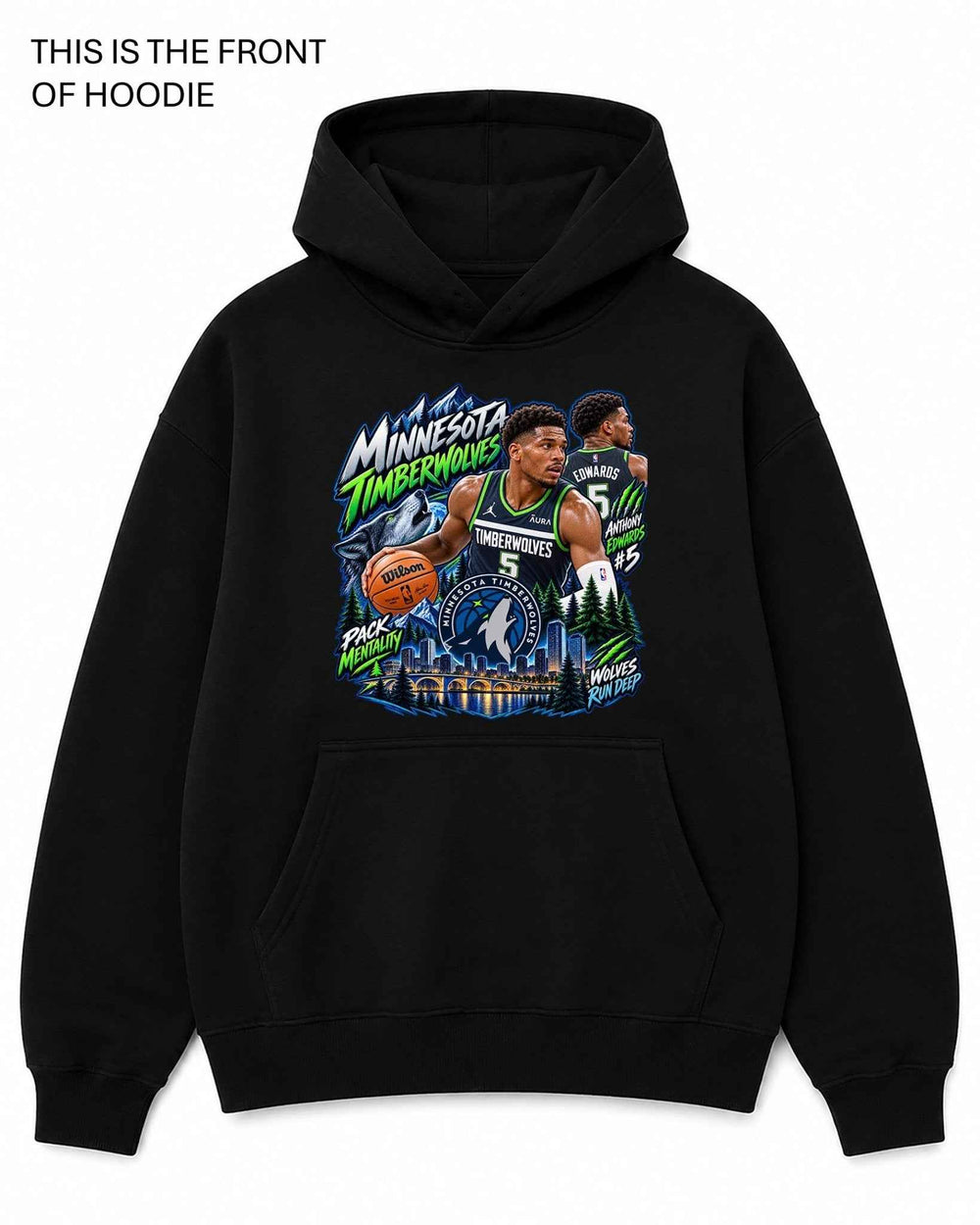 NBA Minnesota Timberwolves Graphic Hoodie