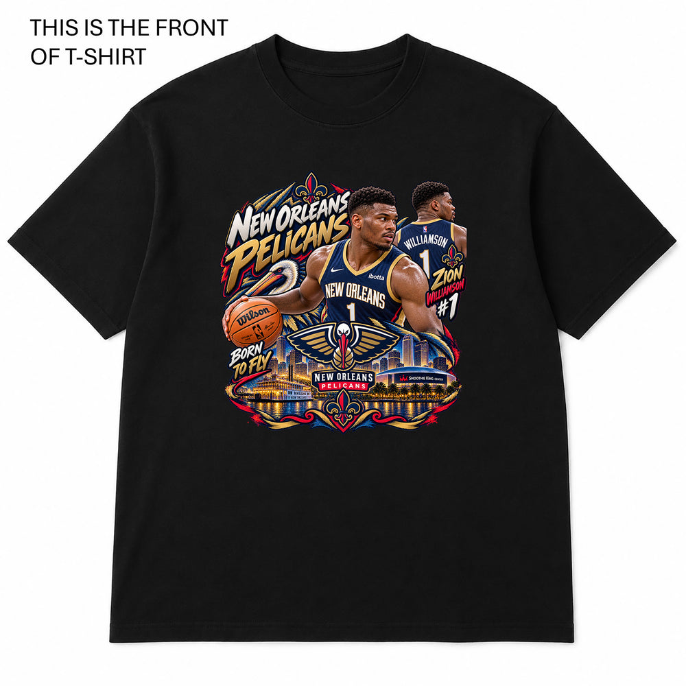 NBA New Orleans Pelicans Graphic T-Shirt - Built Different Goods