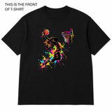 Neon Basketballer Graphic T-Shirt - Built Different Goods