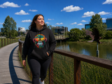 BDG Graphic Hoodie - Neon Monkey