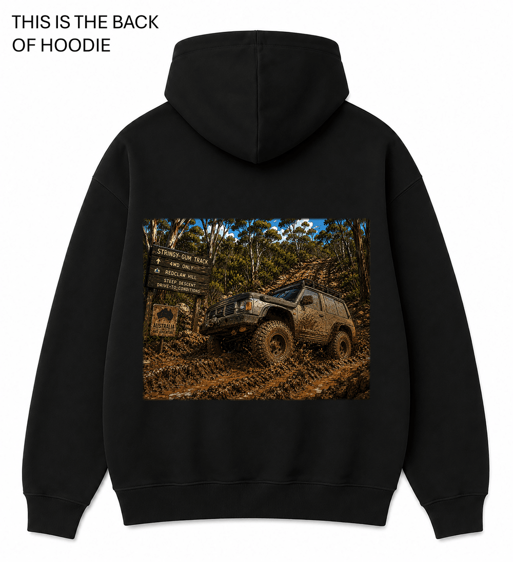 BDG Graphic Hoodie - Nissan Patrol Y60 Mud Series - Built Different Goods