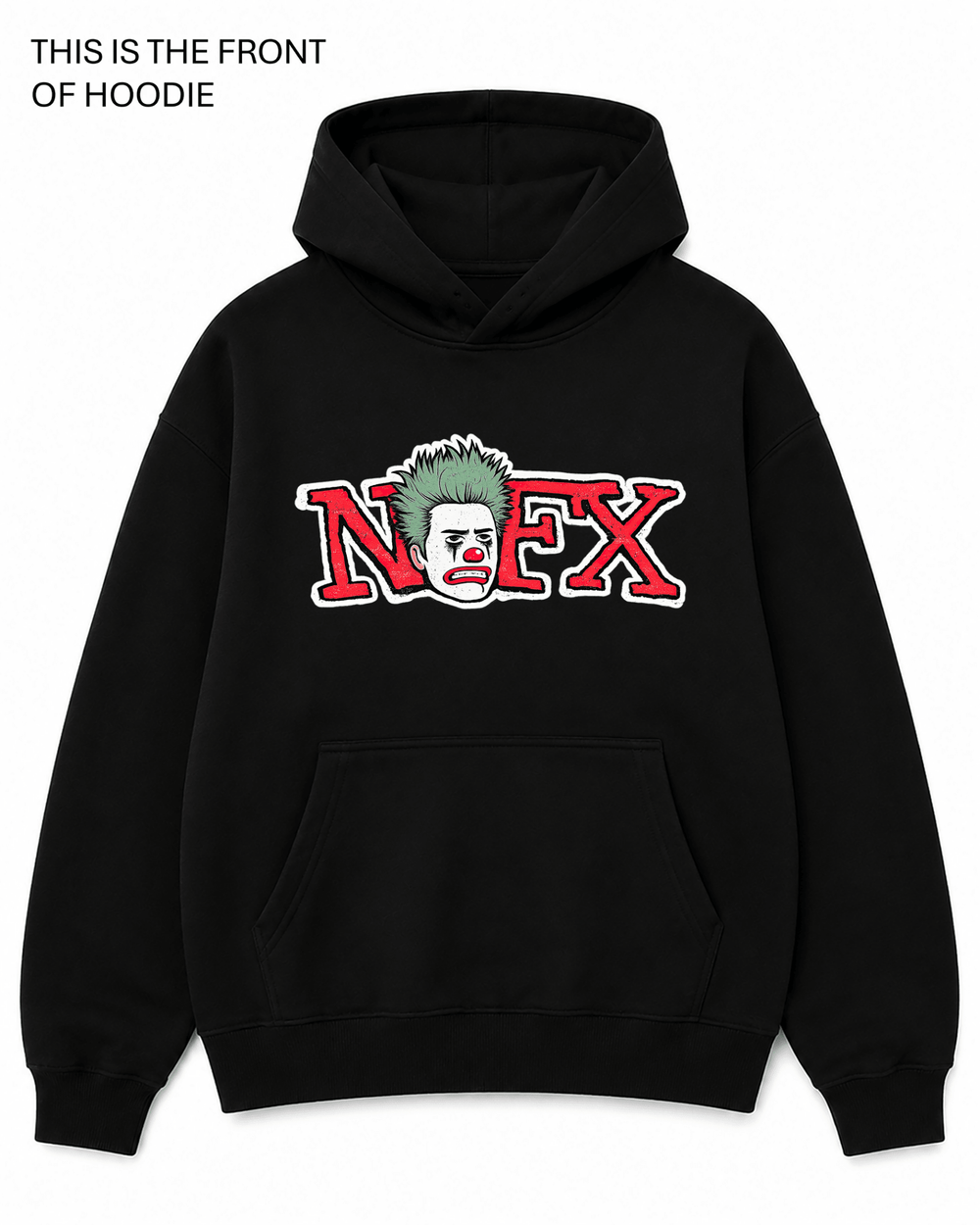 BDG Graphic Hoodie - NOFX - Cokey the Clown - Built Different Goods