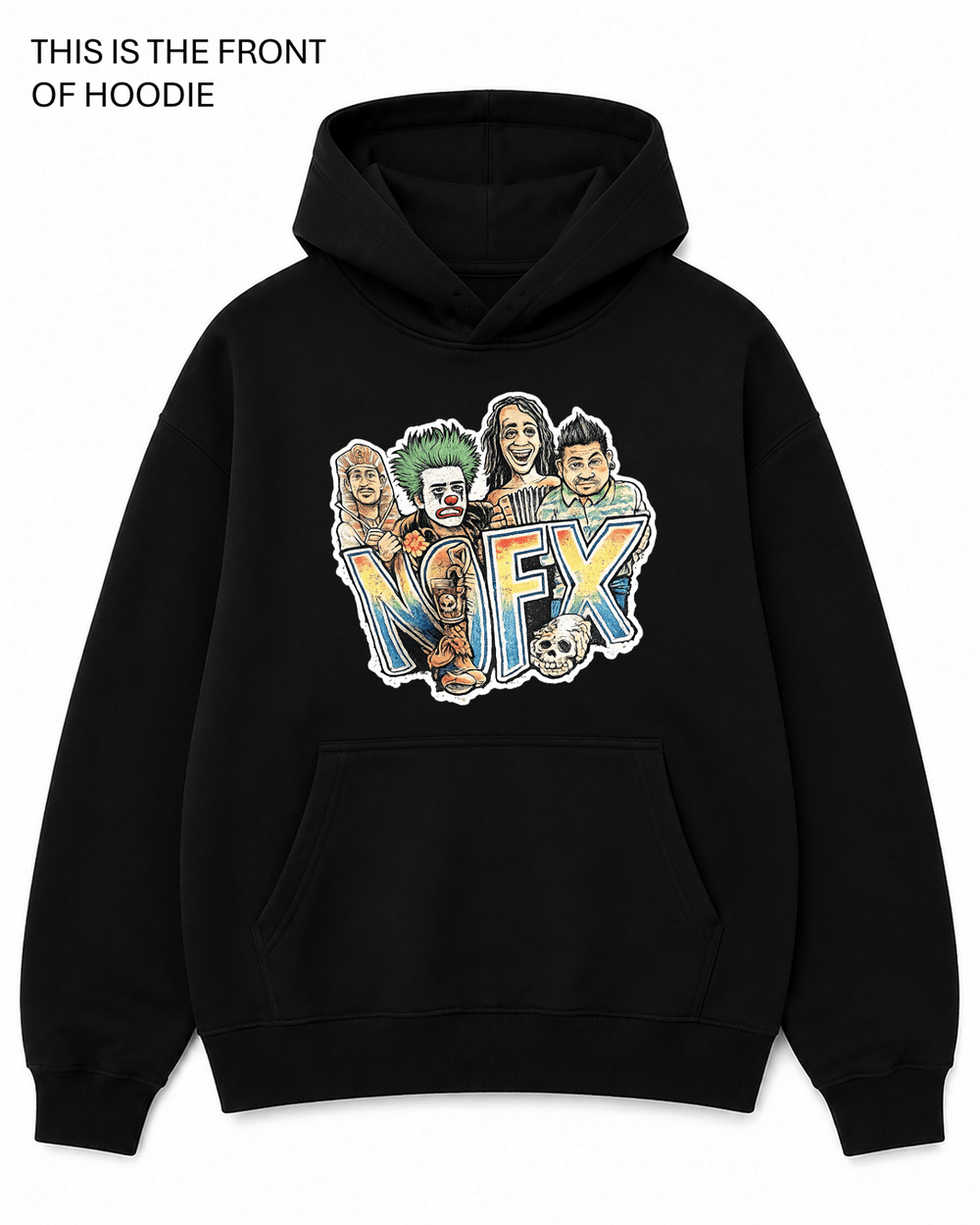 BDG Graphic Hoodie - NOFX - Built Different Goods