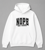 BDG Graphic Hoodie - Nope, not today