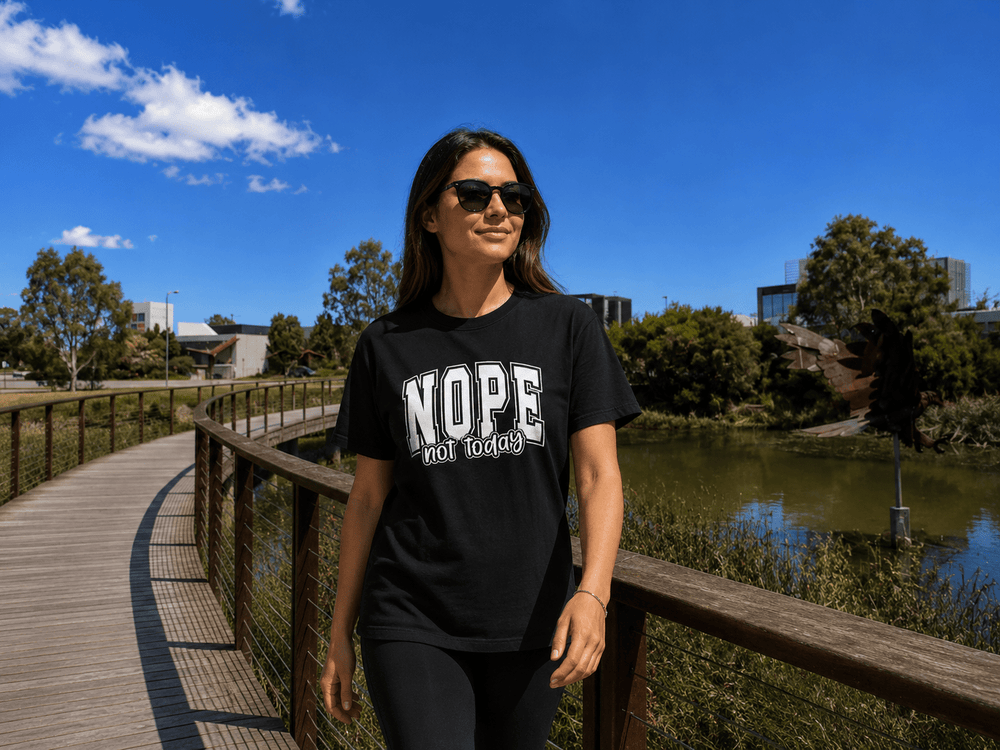BDG Graphic T-Shirt - Nope, not today - Built Different Goods