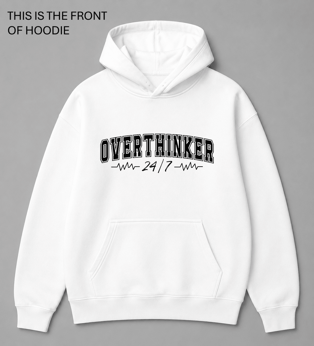 BDG Graphic Hoodie - Overthinker - Built Different Goods