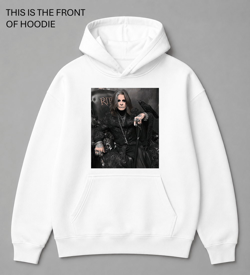 BDG Graphic Hoodie - RIP Ozzy - Built Different Goods
