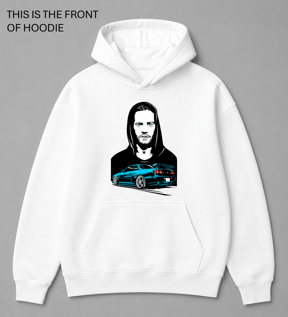 BDG Graphic Hoodie - Paul Walker - Built Different Goods