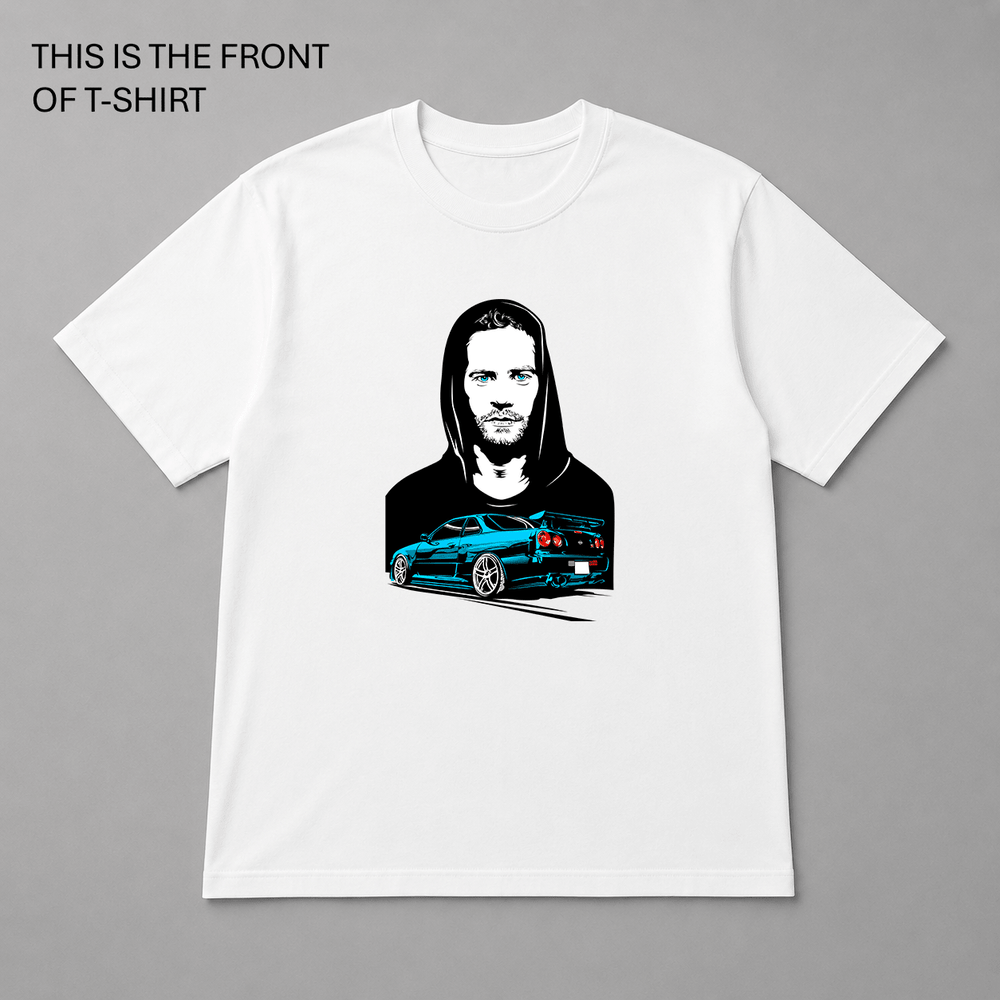 BDG Graphic T-Shirts - Paul Walker - Built Different Goods