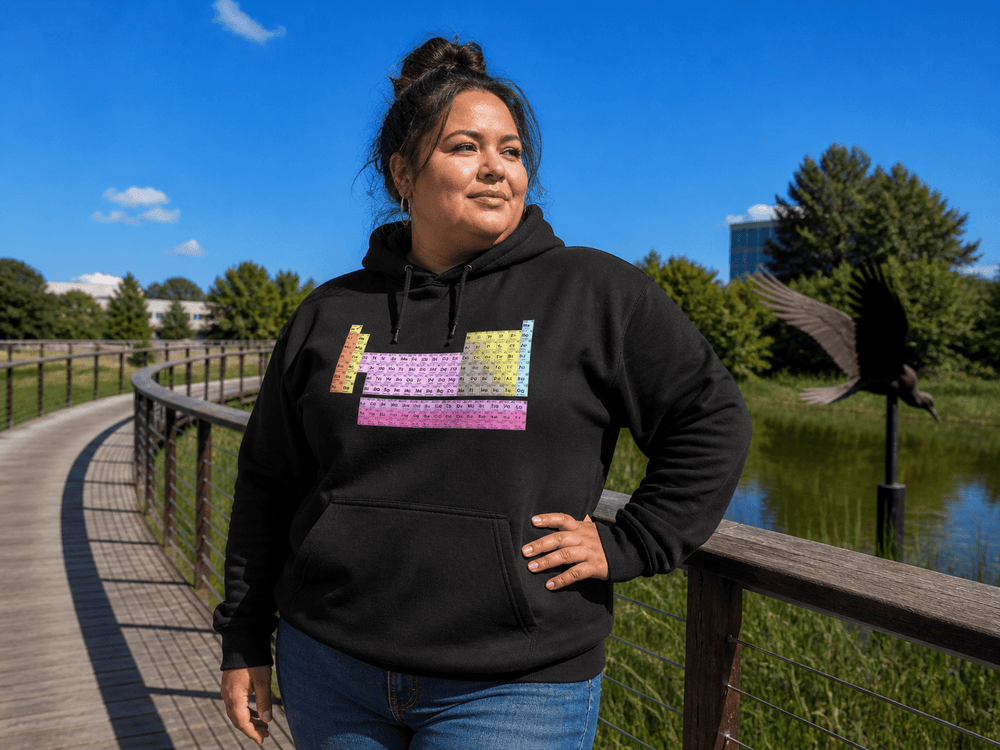 BDG Graphic Hoodie - Periodic Table - Built Different Goods