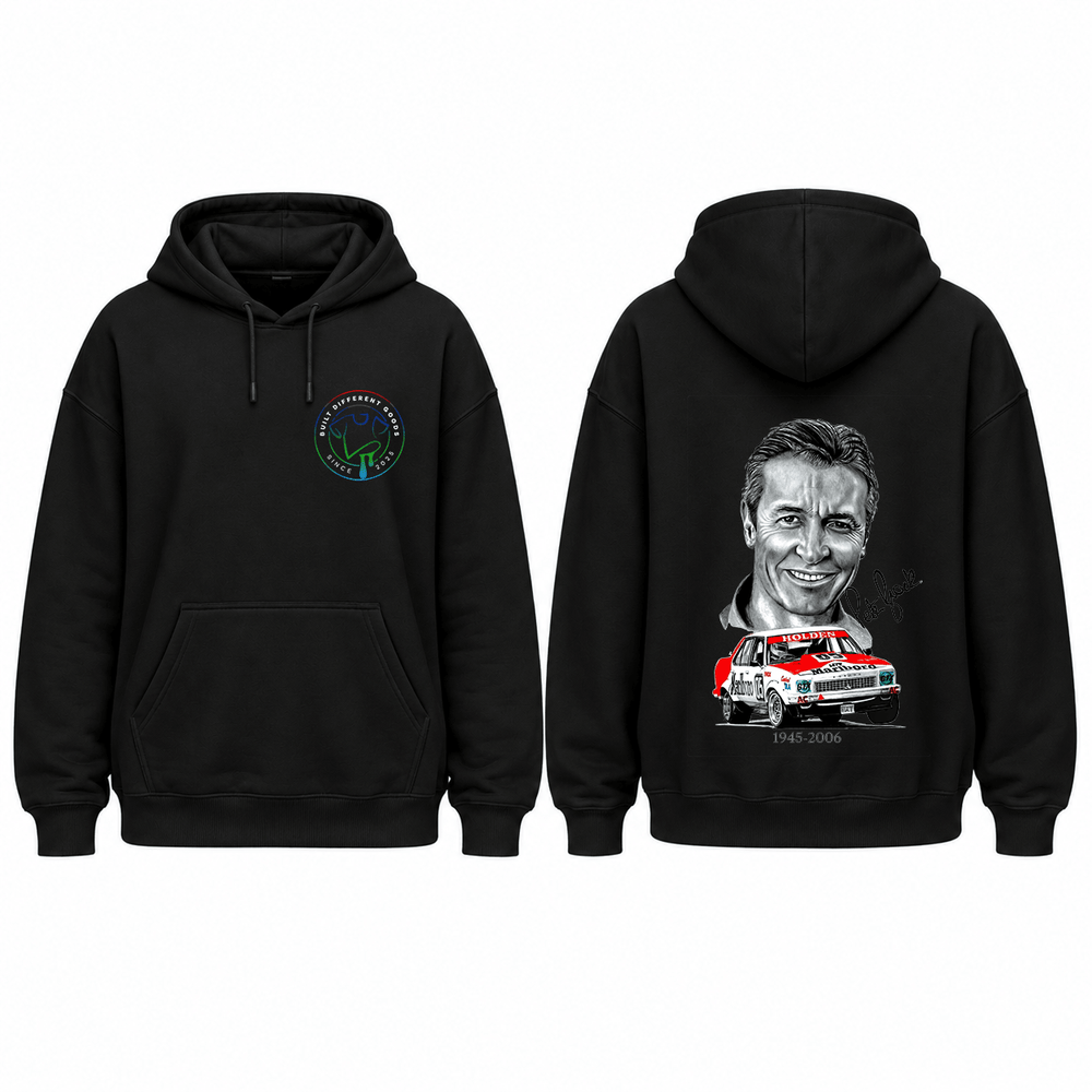 BDG Graphic Hoodie - Peter Brock RIP - Built Different Goods