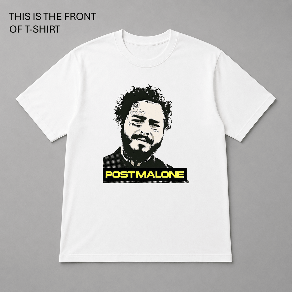 BDG Graphic T-Shirt - Post Malone - Built Different Goods