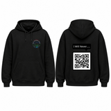 BDG Graphic Hoodie - QR - I will Never - Rick Rolled - Built Different Goods