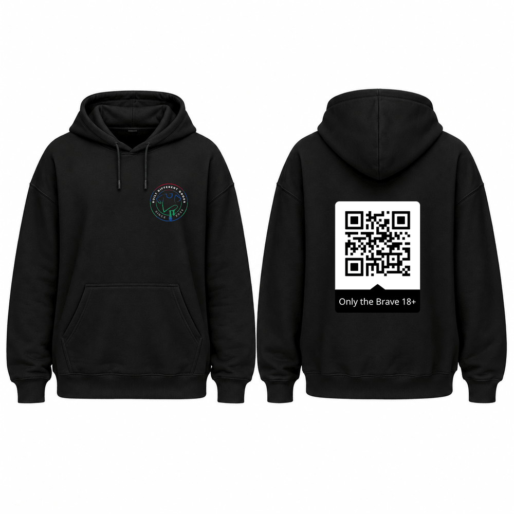 BDG Graphic Hoodie - QR - My Only Fans - Built Different Goods