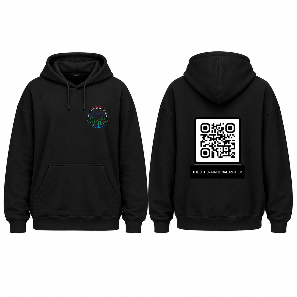 AFL QR Code Hoodie – Our Other National Anthem - Built Different Goods