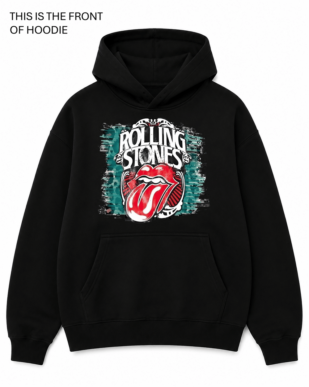 BDG Graphic Hoodie - Rolling Stones 2 - Built Different Goods