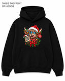 Santa Stops Here Graphic Hoodie - Built Different Goods
