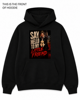BDG Graphic Hoodie - Say hello to my little friend - Puppy