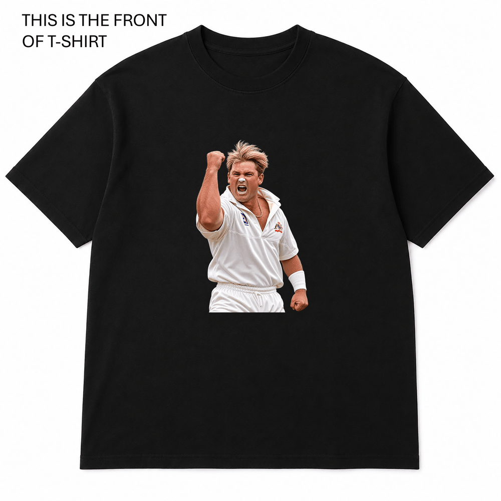 Shane Warne Graphic T-Shirt - Built Different Goods