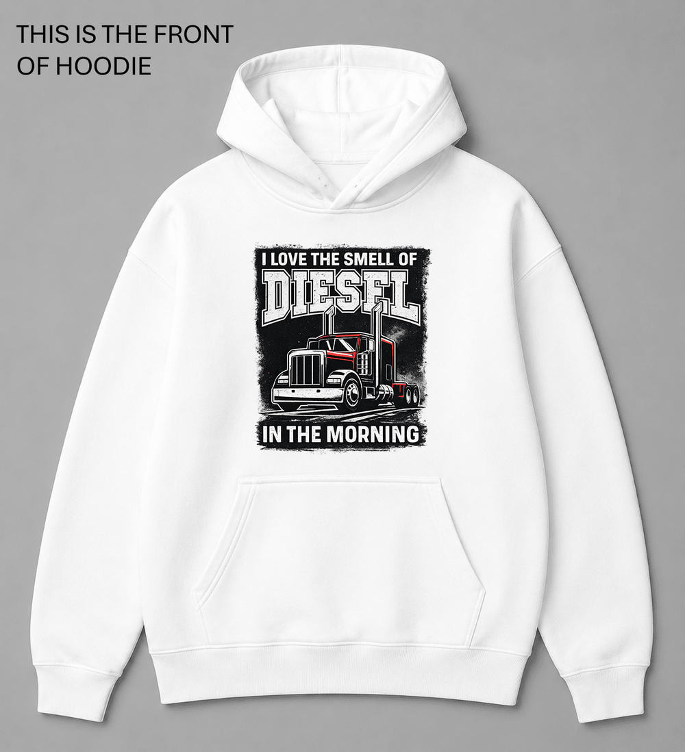 BDG Graphic Hoodie - Smell of Diesel - Built Different Goods