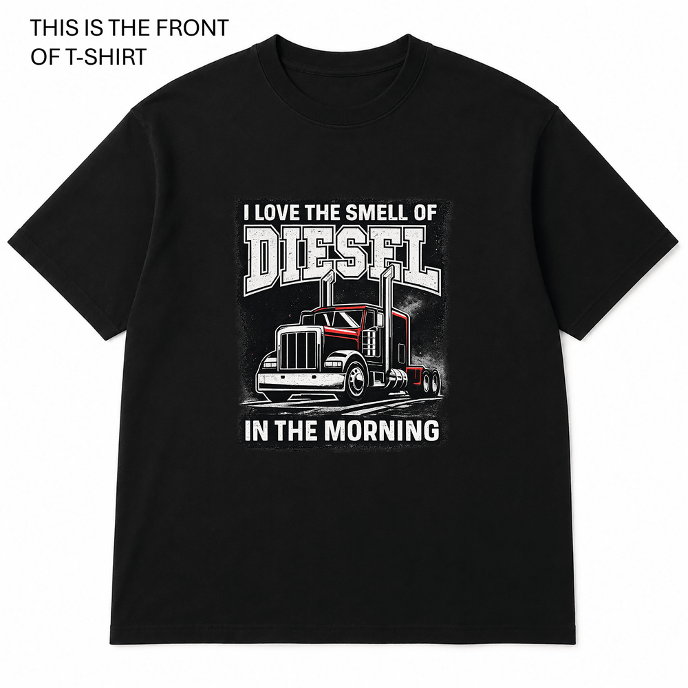 BDG Graphic T-Shirt - Smell of Diesel - Built Different Goods