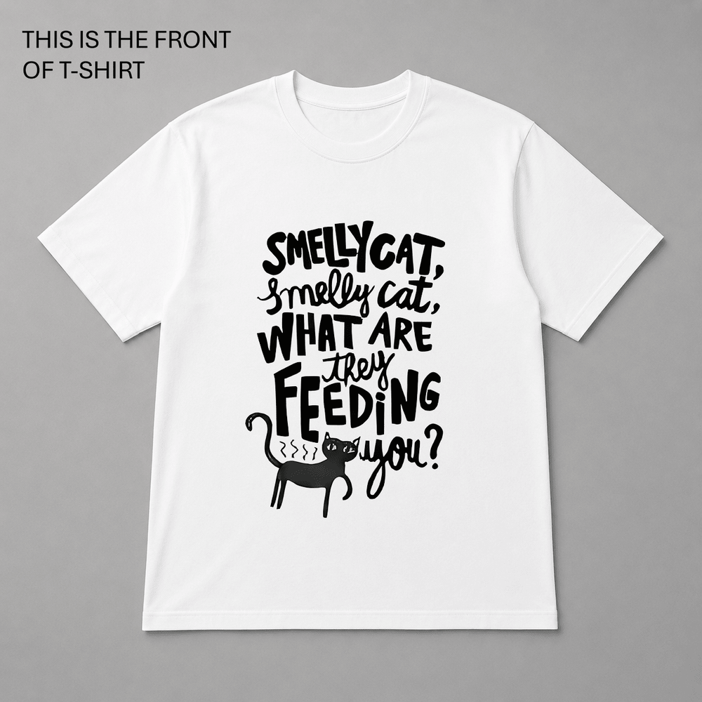 BDG Graphic T-Shirt - Smelly Cat - Built Different Goods