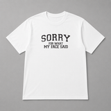 BDG Graphic T-Shirt - Sorry for what my face said