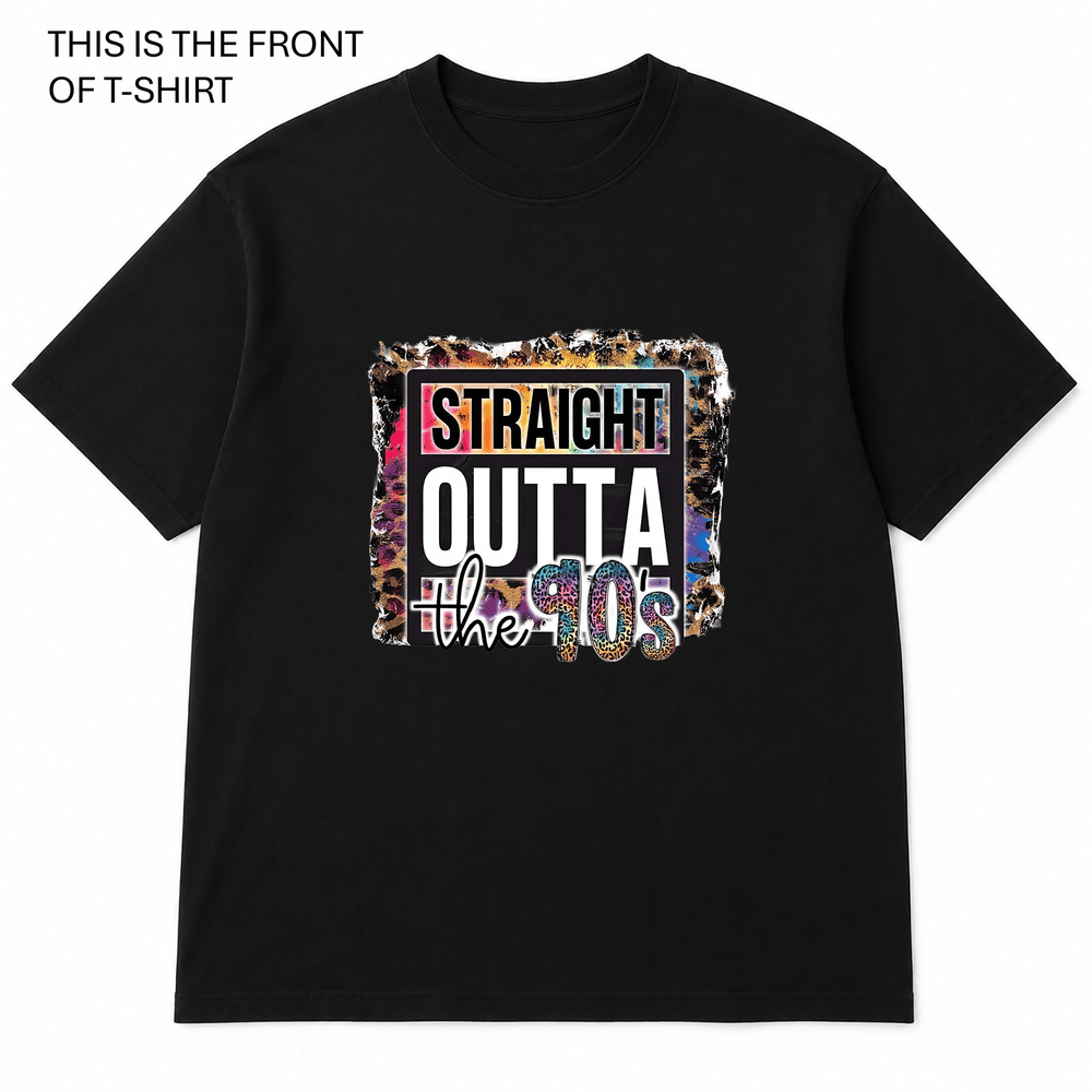 BDG Graphic T-Shirt - Straight Outta the 90s - Built Different Goods