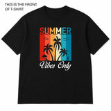 Summer Vibes Only Graphic T-Shirt - Built Different Goods