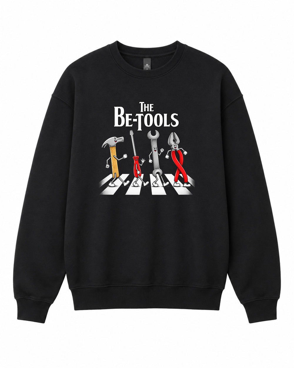 The Be-Tools Graphic Crewneck Sweatshirt - Built Different Goods