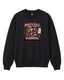 The North Pole World Tour Graphic Crewneck Sweatshirt - Built Different Goods