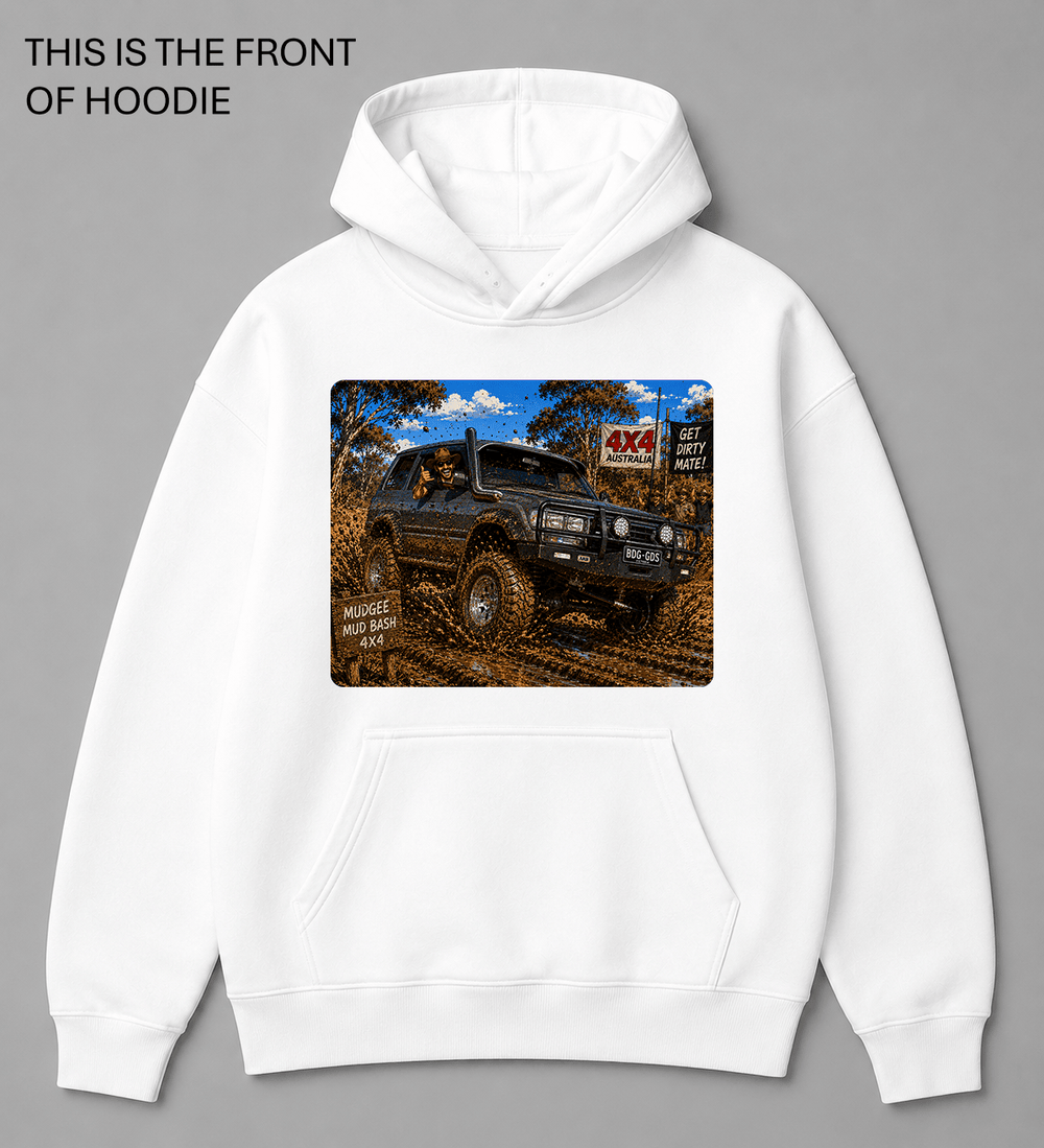 BDG Graphic Hoodie - Toyota Landcruiser 80 Series - Built Different Goods