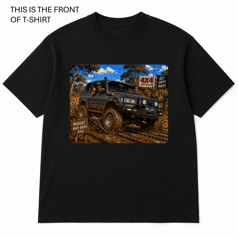 BDG Graphic T-Shirt - Toyota Landcruiser 80 series - Built Different Goods