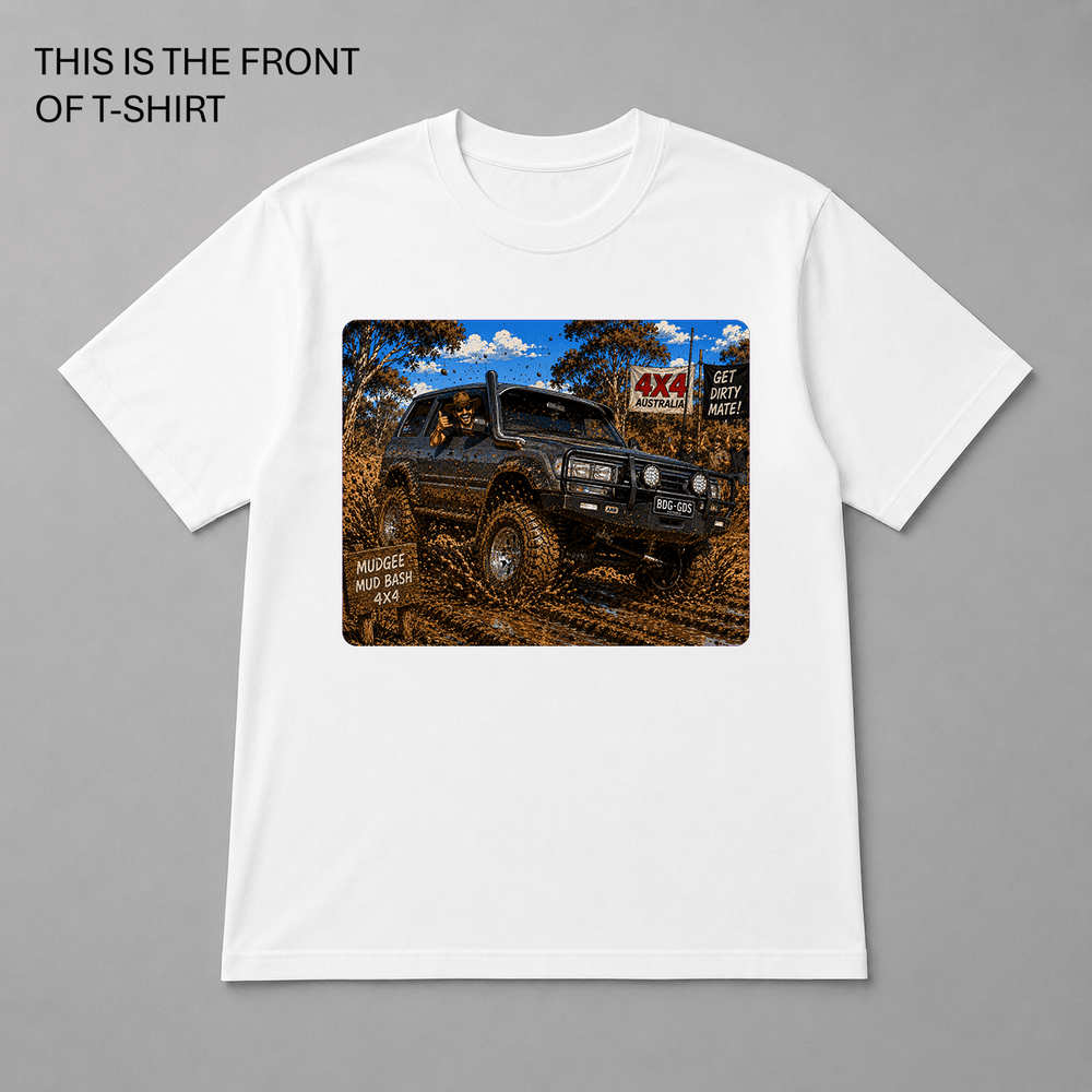 BDG Graphic T-Shirt - Toyota Landcruiser 80 series - Built Different Goods