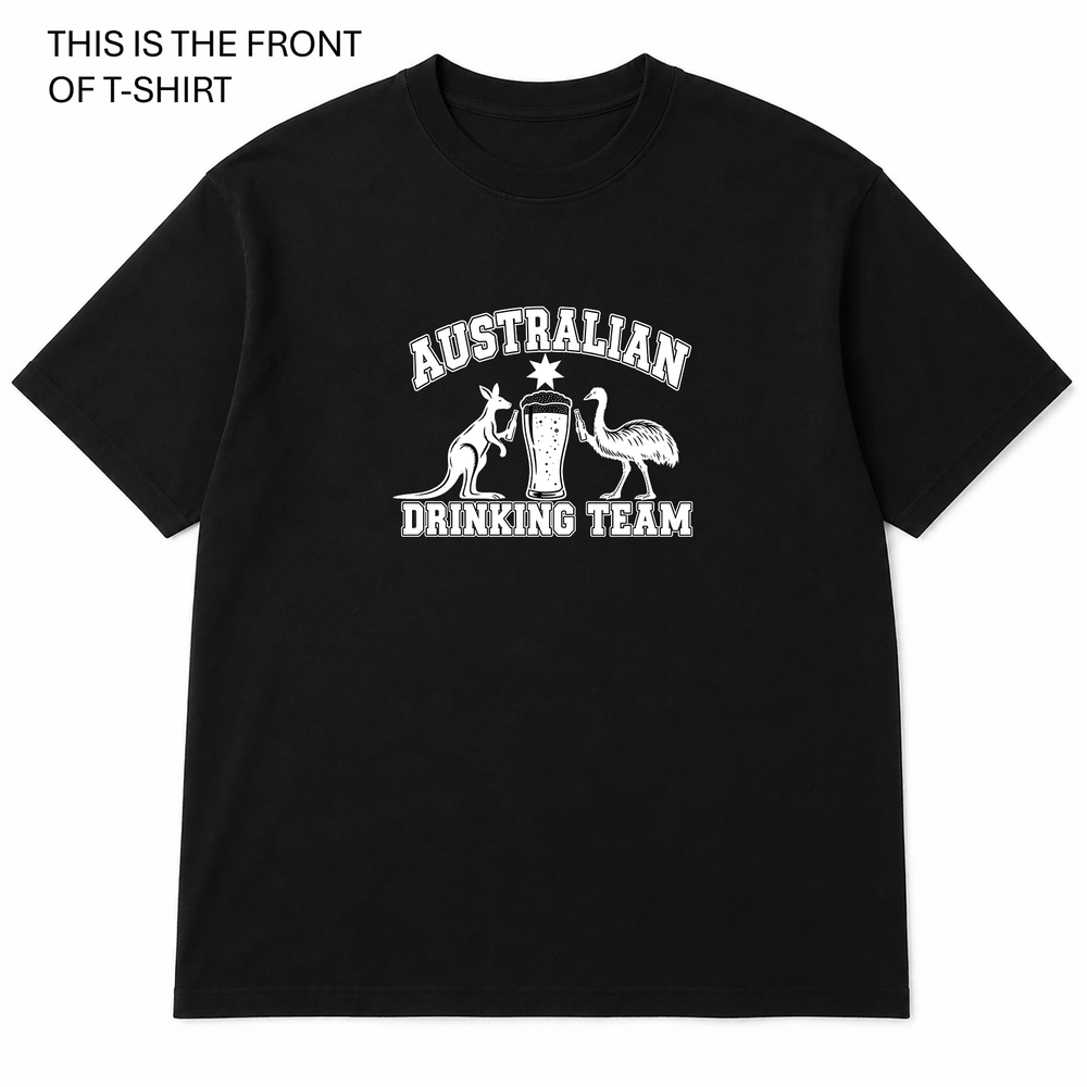 BDG Graphic T-Shirt - Australian Drinking Team - Built Different Goods
