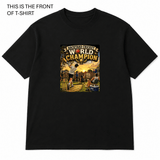 BDG Graphic T-Shirt - Backyard Cricket World Champion - Built Different Goods