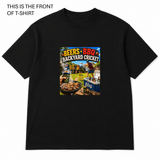 BDG Graphic T-Shirt - Beers, BBQ - Built Different Goods