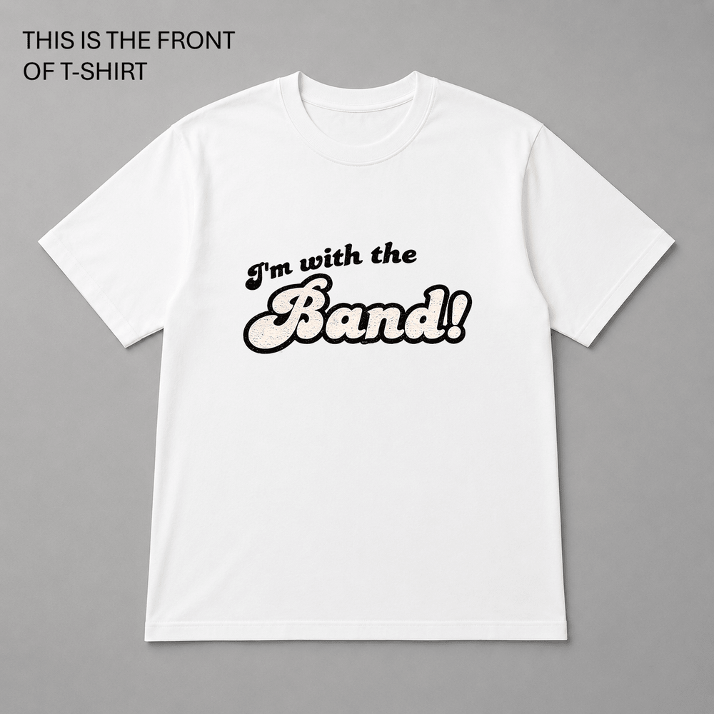 BDG Graphic T-Shirt - I'm With the Band - Built Different Goods