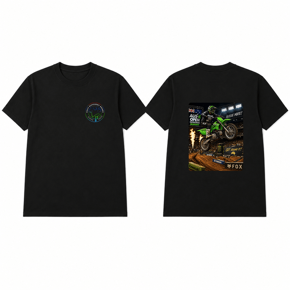 BDG Graphic T-Shirt - Kawasaki KLX110 Dirt Series - Built Different Goods